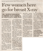 Breast X-ray, Mammograms
